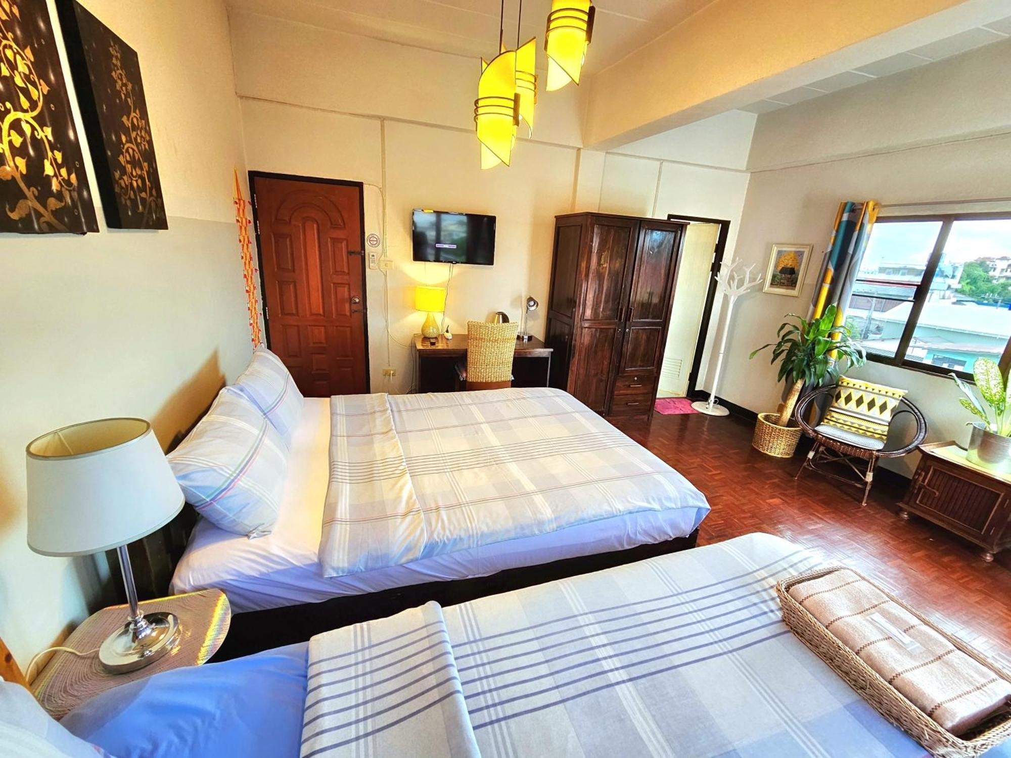 Bed And Terrace Guesthouse Chiang Mai Oda fotoğraf